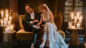Youtuber Dylan Haegens trouwt met grote liefde Marit en deelt romantische foto