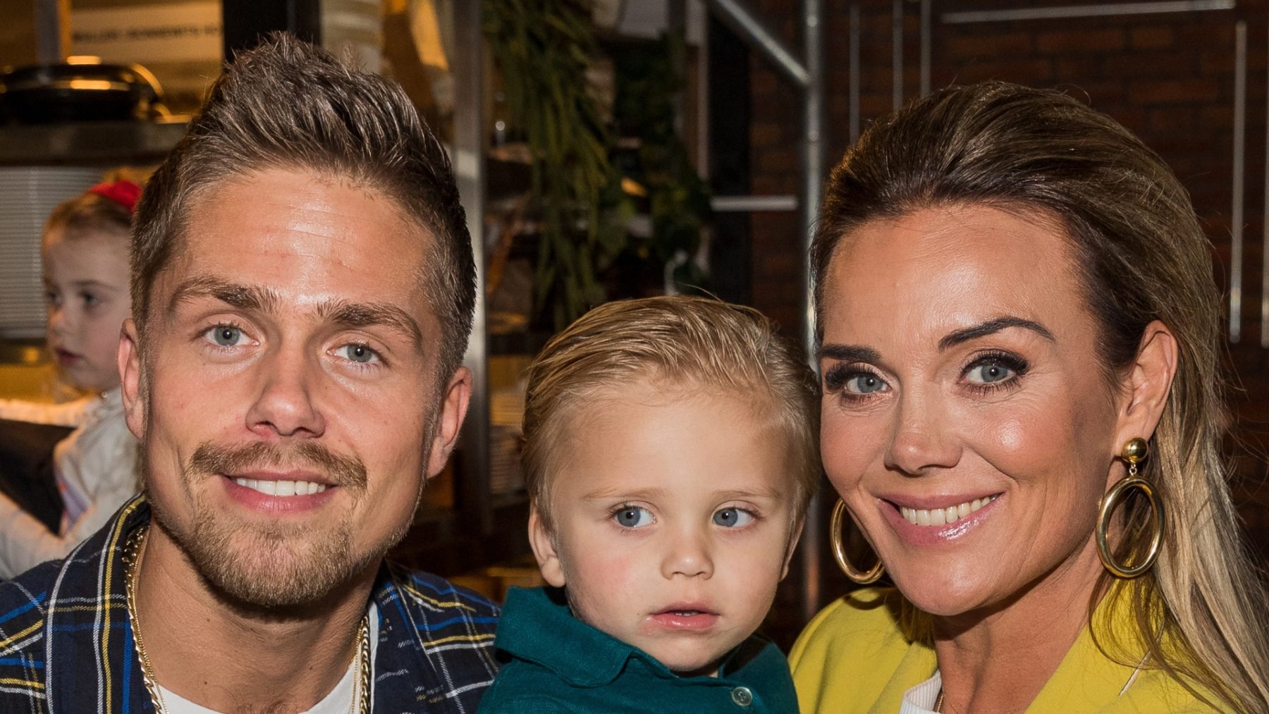 Zoontje Monique Westenberg en André Hazes