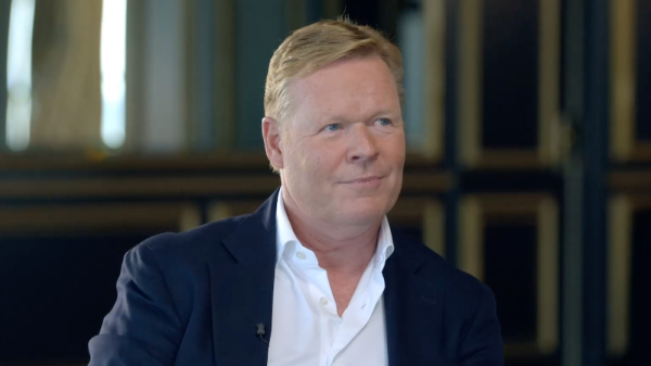 Ronald Koeman (59) in 'Sterren op het Doek'