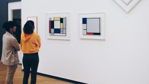 Thumbnail voor Foutje bedankt: Mondriaan hangt al tientallen jaren op z'n kop in Duits museum