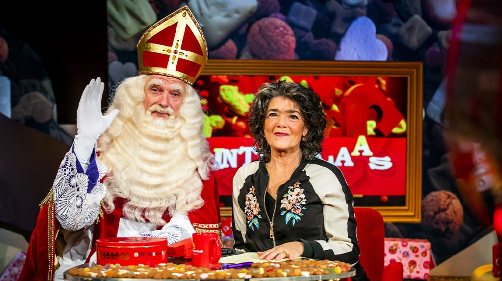 Lachende ouders: Sinterklaasjournaal neemt boerenprotest op de hak