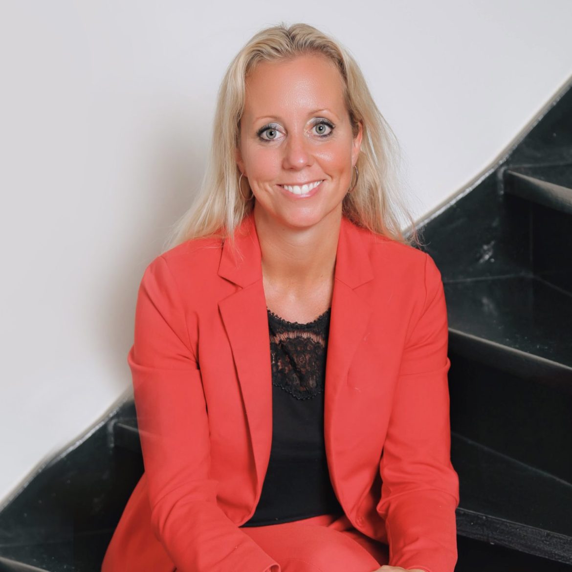 Een foto van Sandra die ALS heeft