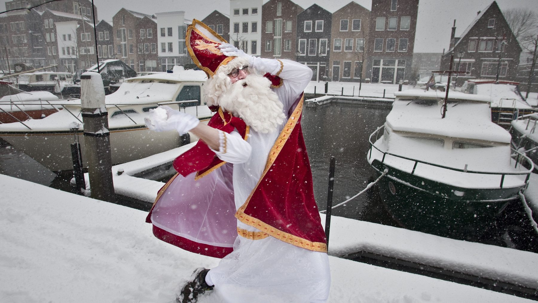 sneeuw pakjesavond