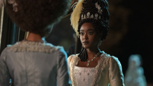 Thumbnail voor Netflix deelt eerste beelden van jonge Lady Danbury in spin-off serie 'Bridgerton'