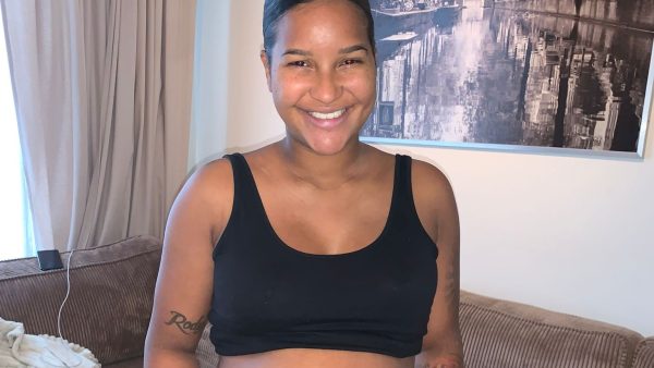Salina (29) had een HG-zwangerschap: 'Ik kon helemaal niks meer'