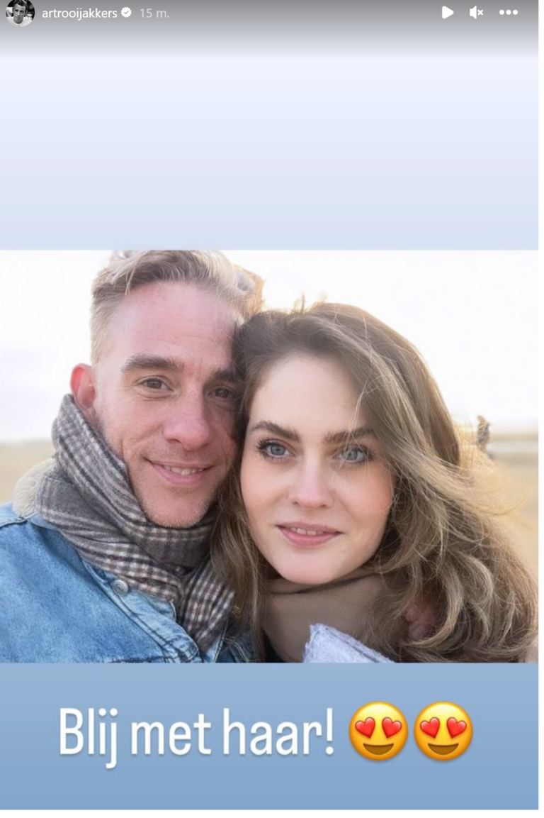 Art Rooijakkers heeft ‘al een poosje’ een nieuwe relatie 