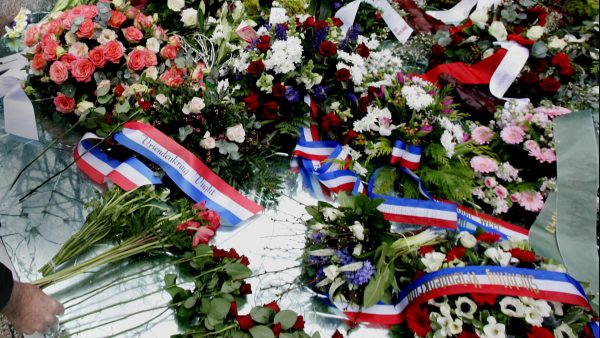 Nationale Holocaust Herdenking in Amsterdam