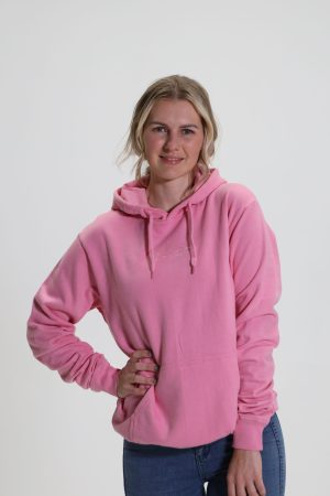 Roze hoodie