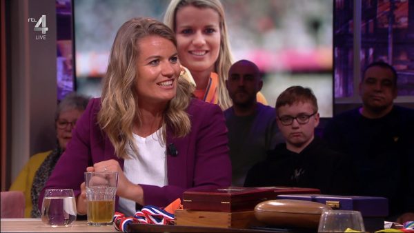 Dafne Schippers bij 'Jinek'