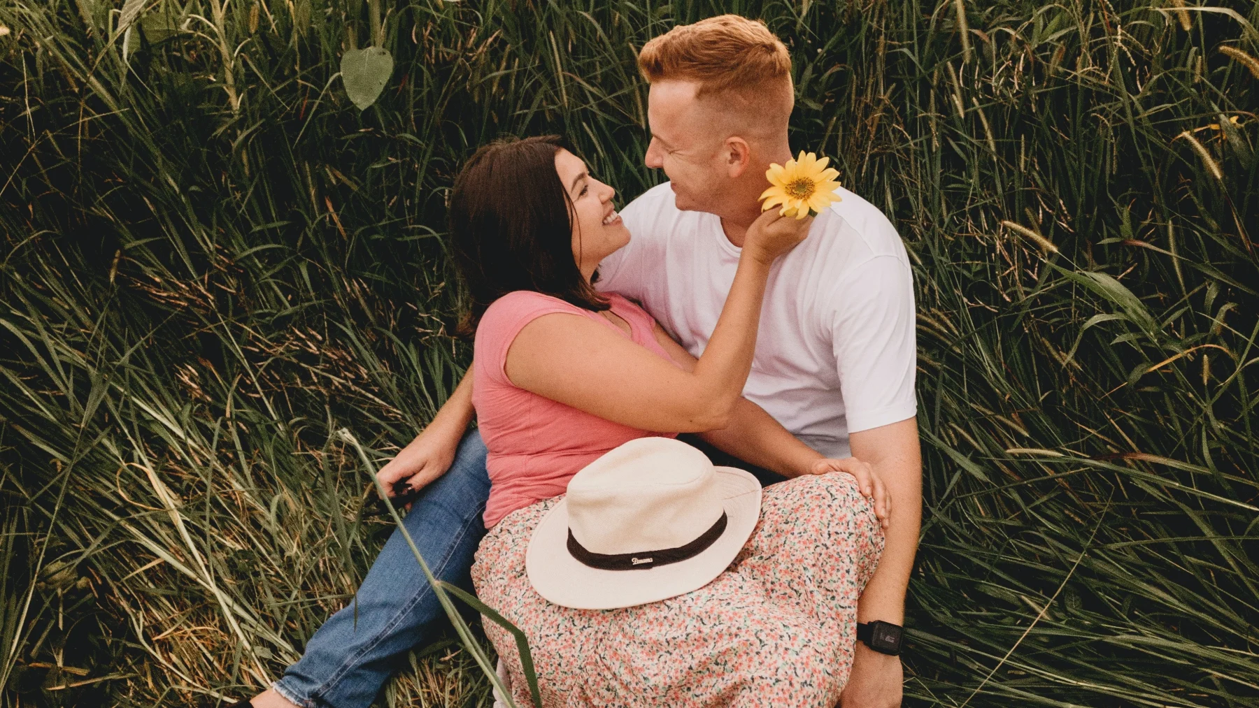 Kim is stapelverliefd op 'een stoere boer' tot ze een berichtje krijgt