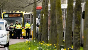 Thumbnail voor Meisje (7) in Utrecht omgekomen door aanrijding met stadsbus, 5-jarige jongen zwaargewond