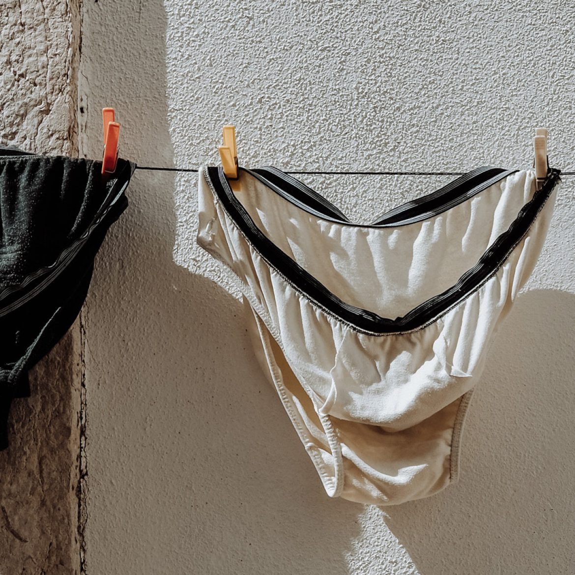 Niet zo sexy Hidaya onderbroek kwijt