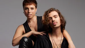 Thumbnail voor Zo reageren AVROTROS, Duncan Laurence en Cornald Maas op kritiek richting songfestivalduo Mia en Dion