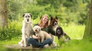 Thumbnail voor Liz traint honden met zware gedragsproblemen: 'In Nederland is veel van wat een hond van nature doet verboden'