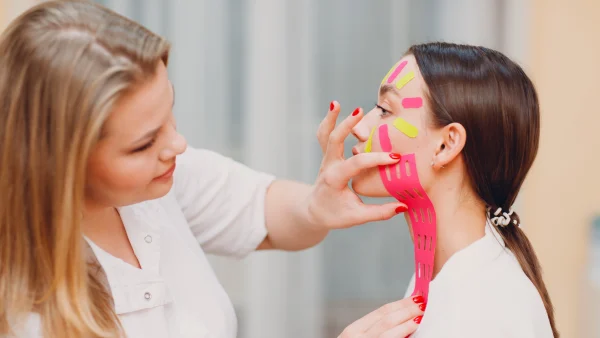 Face taping gaat viral op TikTok als 'natuurlijke botox', maar wat doet het daadwerkelijk?