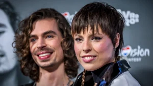 Thumbnail voor Organisatie Eurovision lyrisch over repetitie Mia en Dion op Songfestival: 'Krachtig en intens'