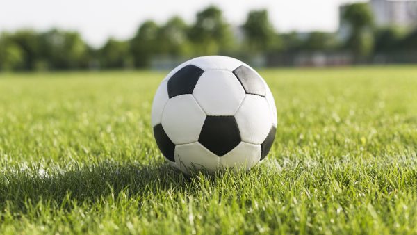 voetbal-in-groen-gras