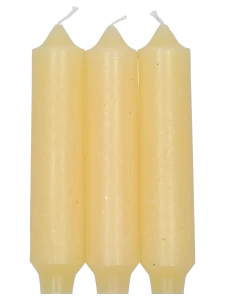 gele kaarsen