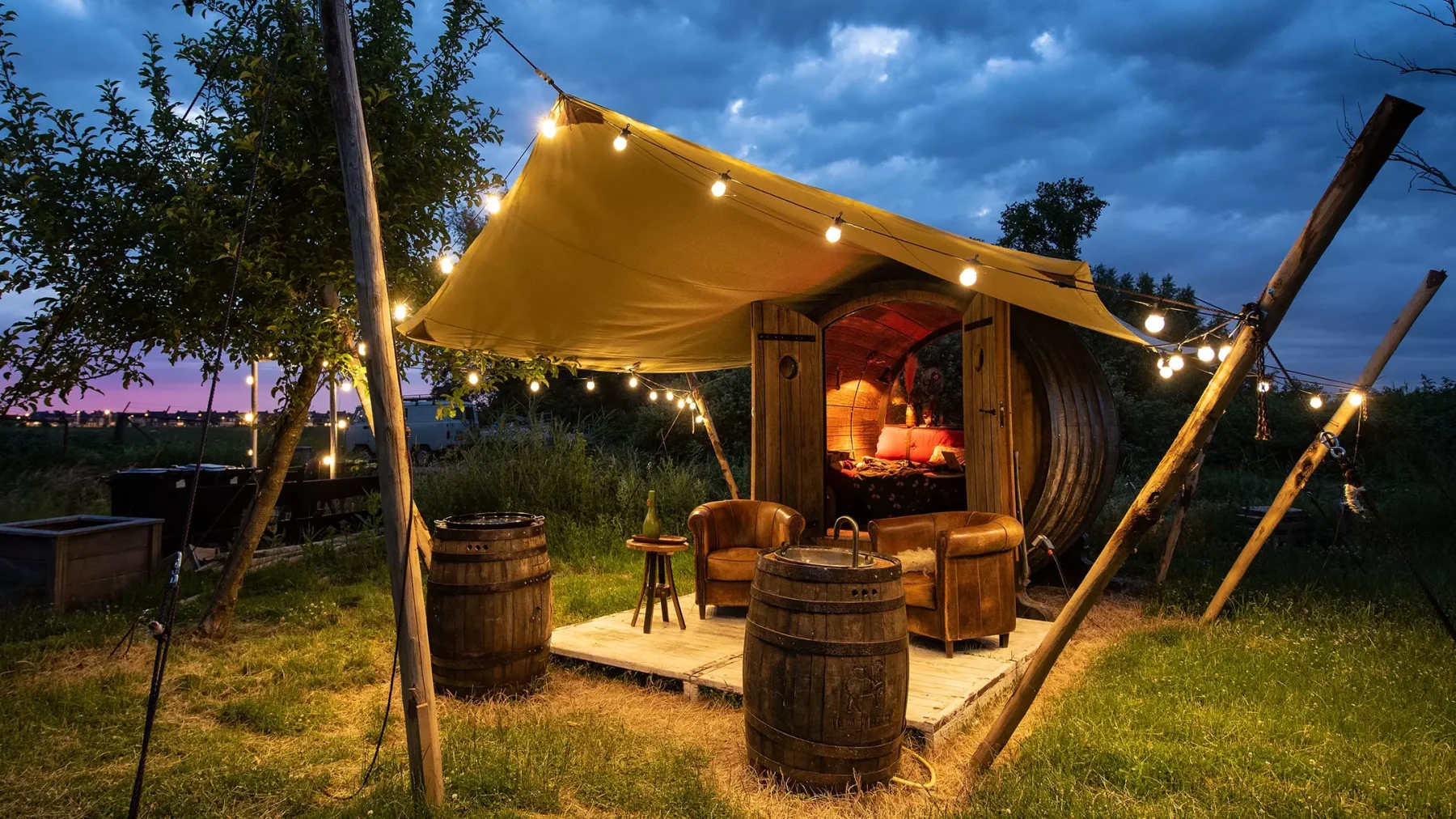 kleinste tiny house tussen de dieren