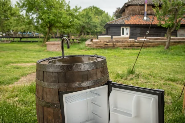 keuken in de tuin