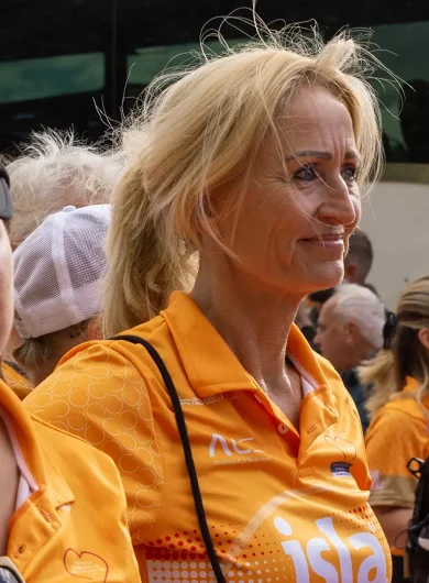 Natasja Froger beklimt Mont Ventoux tegen ALS voor vriendin Monique