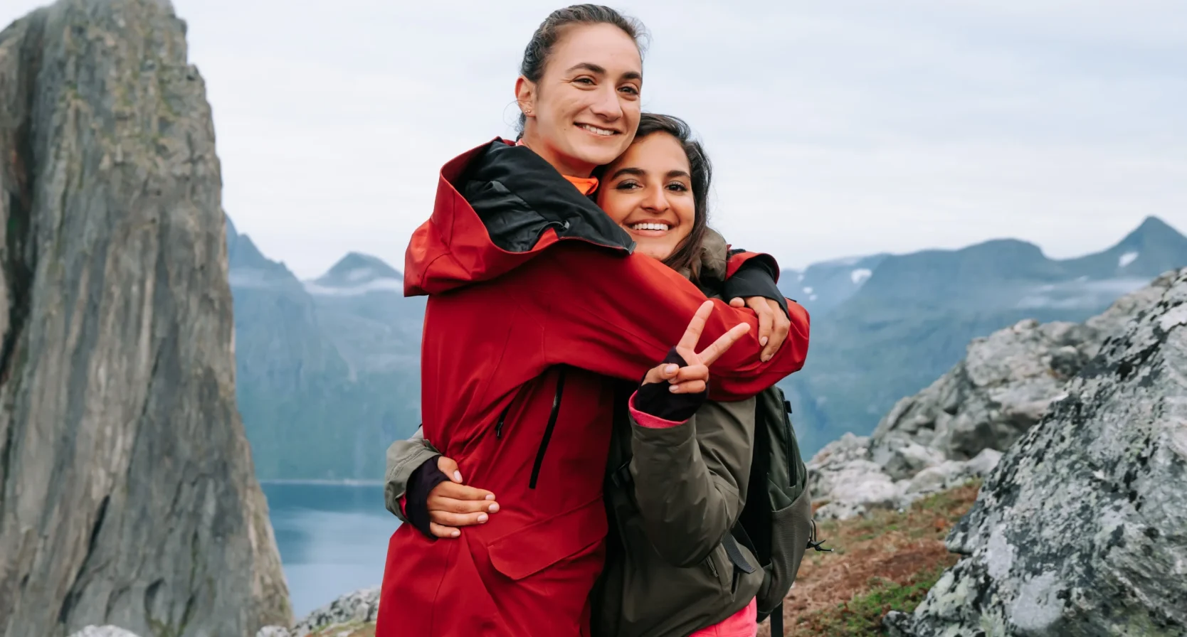 Jaimy Vanenburg met zusje Phillis