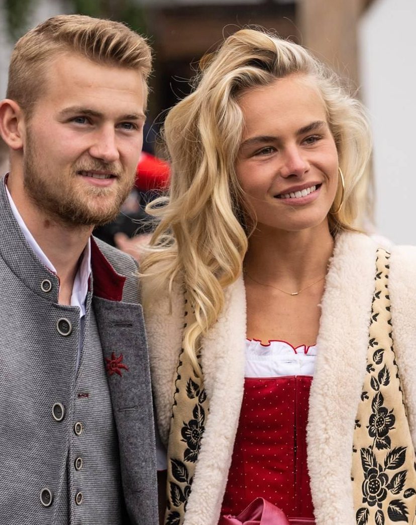 Matthijs de Ligt en Annekee Molenaar