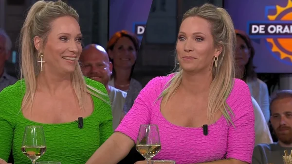 Twitter slaat op hol na 'shirtwissel' Hélène Hendriks: 'Word ik gek?'