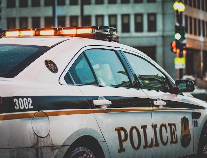 Amerikaanse politieauto