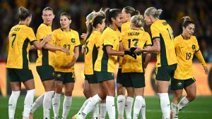 Thumbnail voor Voetbalsters Australië uiten kritiek op FIFA over WK-prijzengeld: 'Slechts een kwart van wat mannen krijgen'