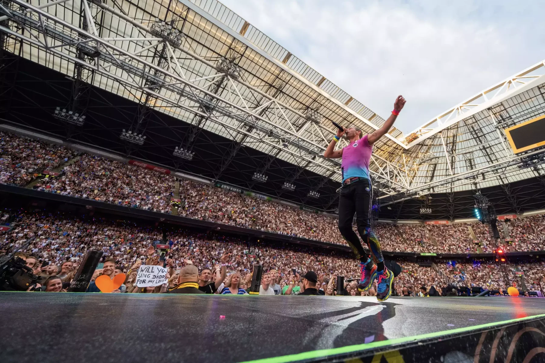 Coldplay-manager nodigt fan Tim (25) uit om band te fotograferen