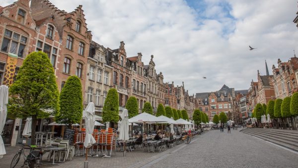 Oude Markt in Leuven