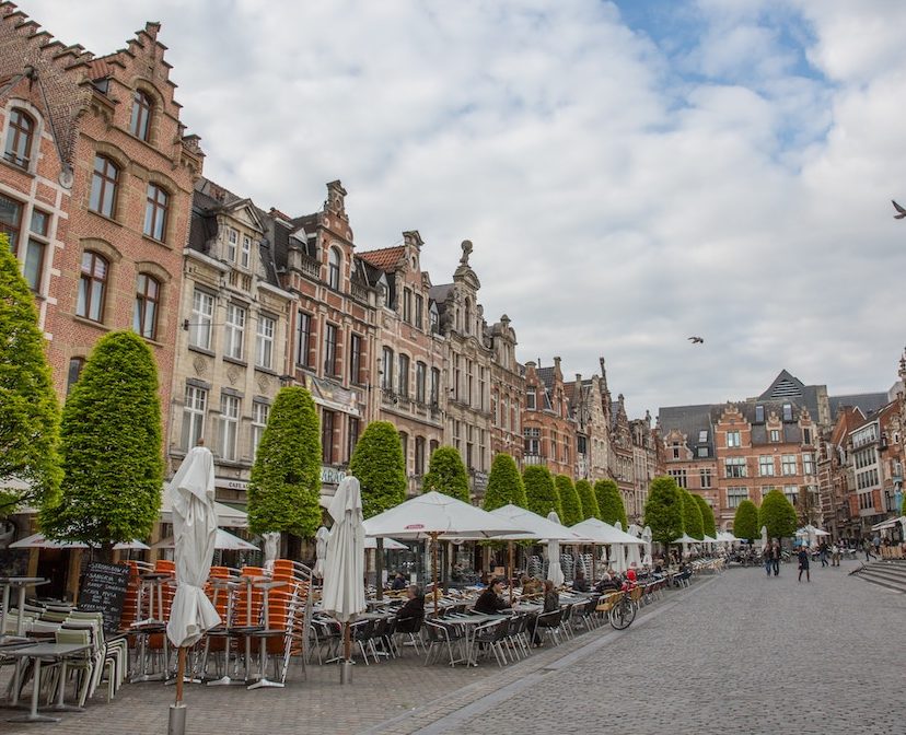 Oude Markt in Leuven