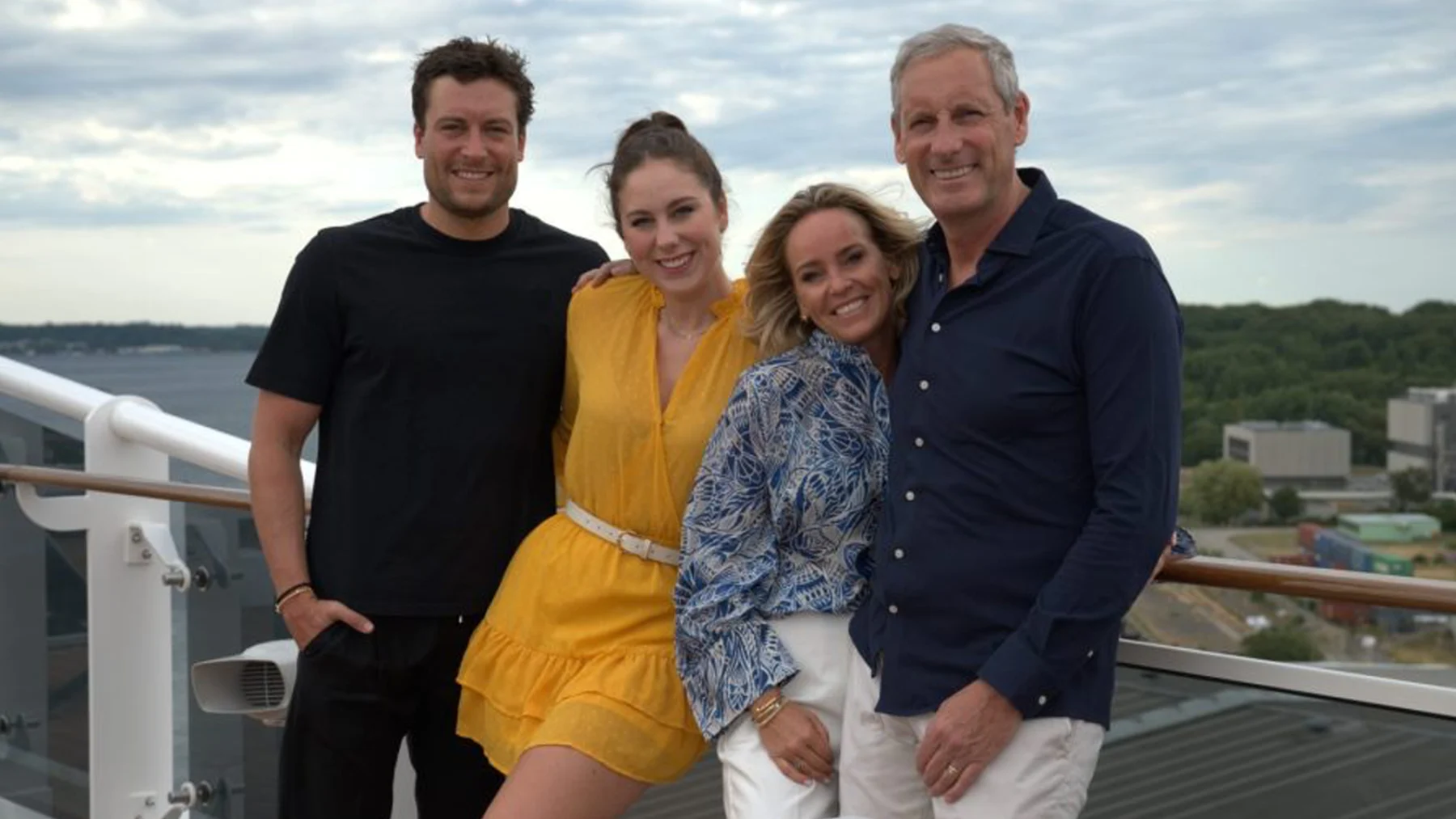 Viktor en Gert Verhulst en de rest van de familie