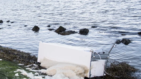 Menselijke ledematen gevonden in een drijvende koelkast in België