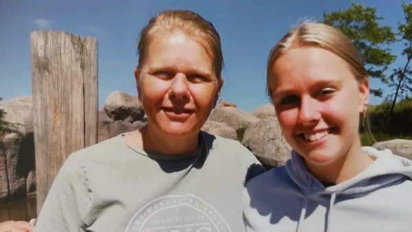 Eugenie met haar dochter