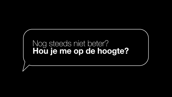 Het laatste appje van Marjon: hou je me op de hoogte?