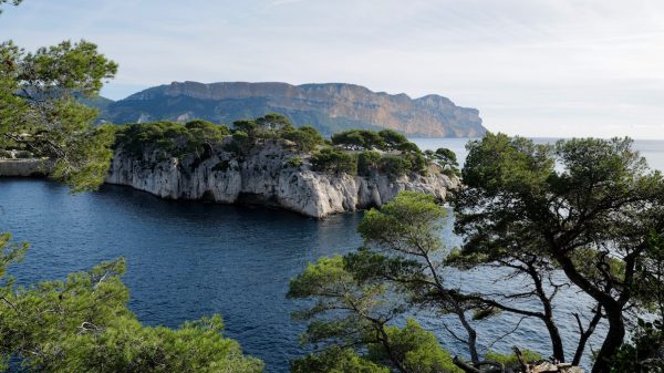 Calanques bij Marseille in Frankrijk
