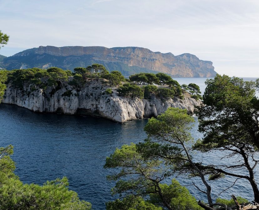 Calanques bij Marseille in Frankrijk