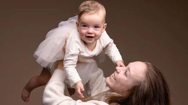 Vrouw met baby Lianne had bevalling van vijf dagen