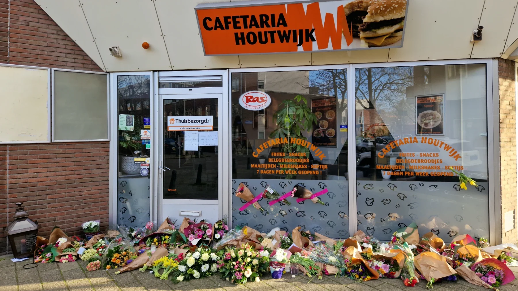 De snackbar van de neergestoken man