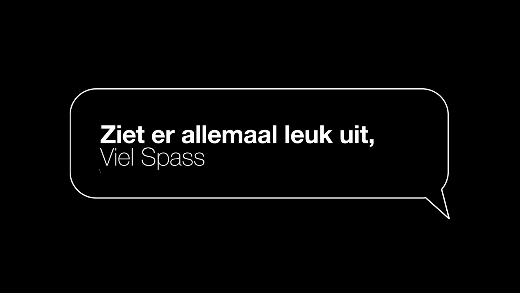 Het laatste appje van Sofie: Ziet er allemaal leuk uit, viel spass