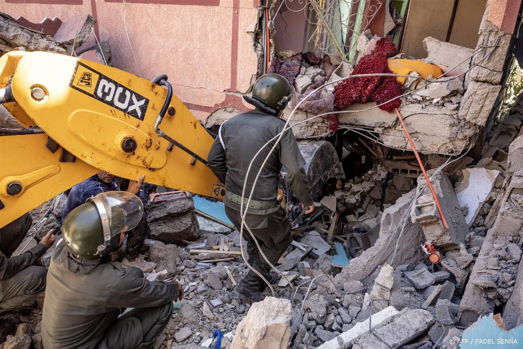 Rode Kruis opent giro 6868 voor hulp na aardbeving Marokko