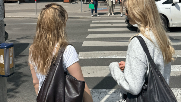 Meiden op straat