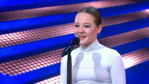 Thumbnail voor 'Wauw, je bent geweldig': Oekraïense Alina (14) raakt jury met dans in 'Holland's Got Talent'