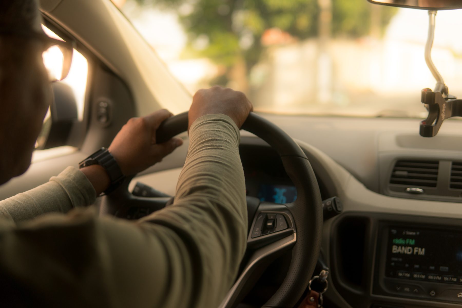 man in auto