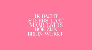 Thumbnail voor 'Misschien zocht ik wel te lang krampachtig naar zekerheid'