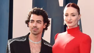 Joe Jonas en Sophie Turner op de rode loper