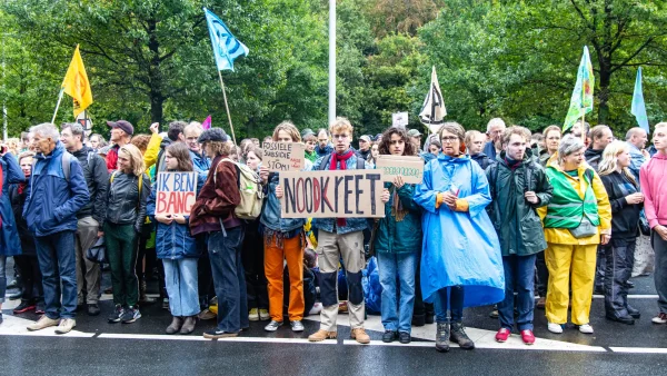 Een op de vijf jongeren in Nederland ervaart klimaatstress, blijkt uit een peiling in opdracht van Milieudefensie Jong