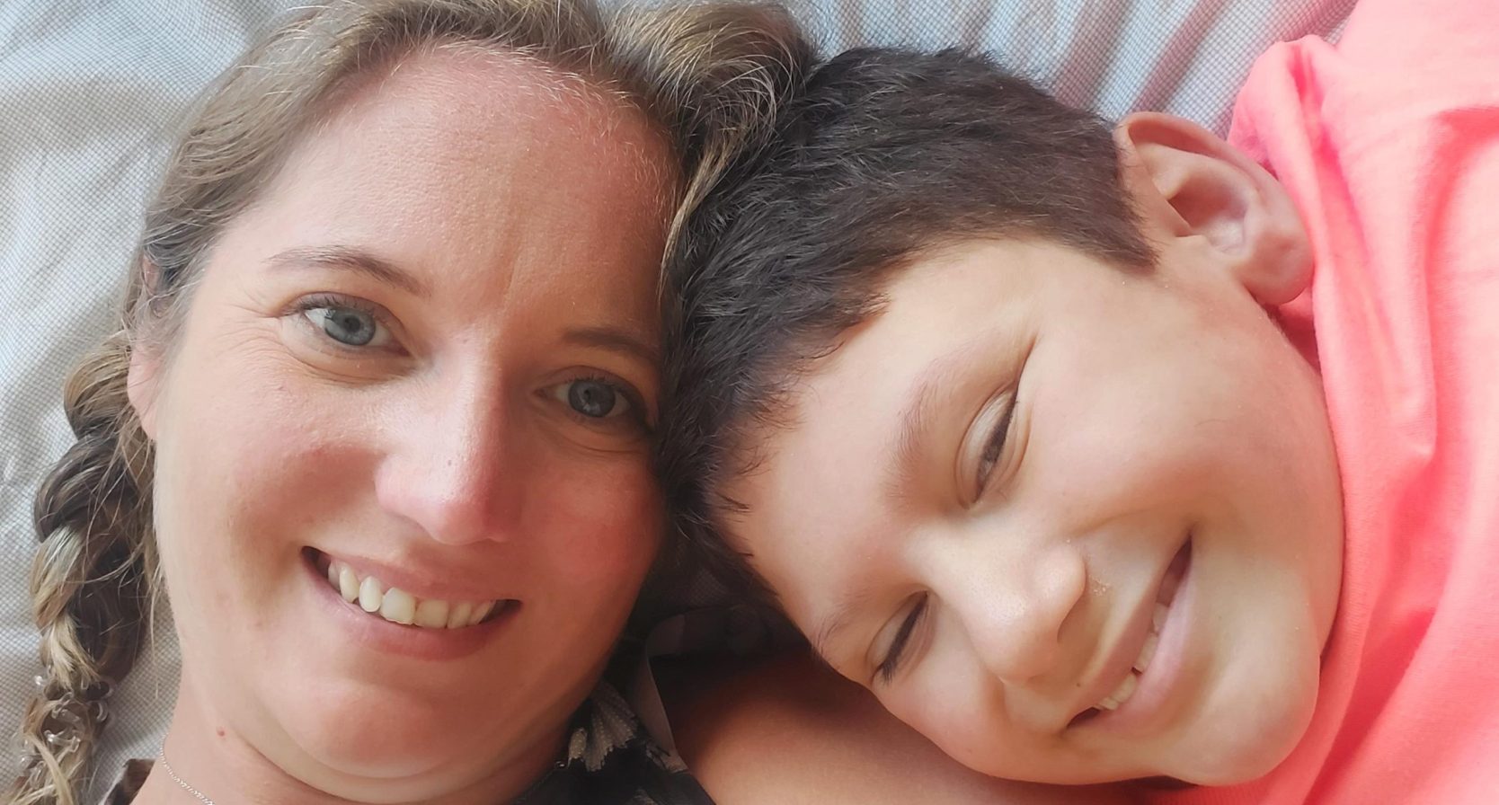 moeder patricia met zoon marciano